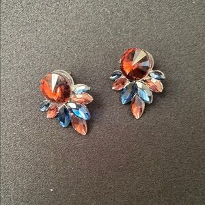 Elegant Multicolor Crystal Earrings